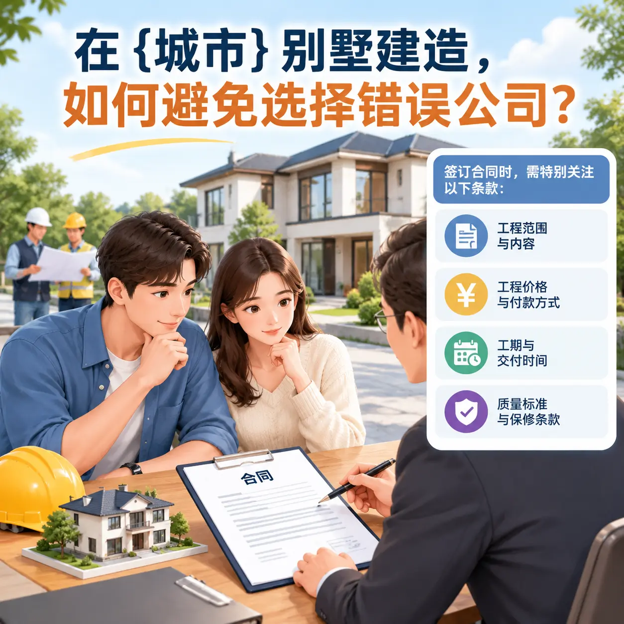 在 关岭 别墅建造，如何避免选择错误公司？